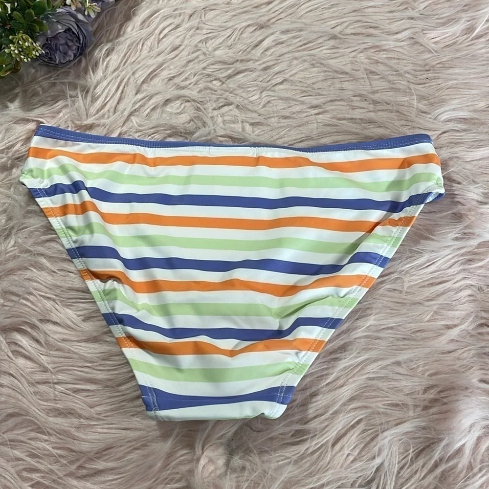 NWT Andie Nautical Pastel Springtime Swim Bikini Bottoms